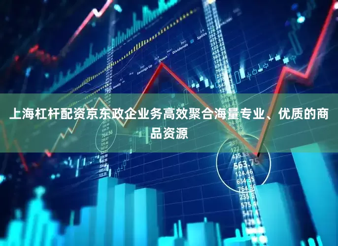 上海杠杆配资京东政企业务高效聚合海量专业、优质的商品资源
